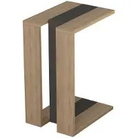 Norda Design Bijzettafel Muju | spaanplaat naturel 30x40x57 cm bijzettafels | NADUVI
