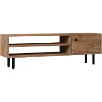 Skye Decor - TV-standaard - Atlantische den - 100% met melamine gecoat spaanplaat - 124 x 34 x 6 cm