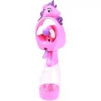 Toi-Toys eenhoorn handventilator met sproeier - kleurrijk speelgoed.