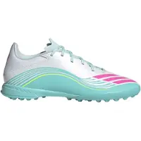 Adidas Voetbalschoen 'F50 Messi League' turquoise / neongeel / pink / wit