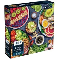 The House of Puzzles Buddha Bowl Bliss Puzzel 1000 stukjes