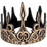 Boland - Kroon Middeleeuwse koning foam - Één maat - Kinderen en volwassenen - Dames,Jongens,Heren,Meisjes - Prinsen en Prinsessen- Middeleeuwen- Koningsdag