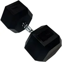 Olive 45kg Hex Dumbbell Zwart 45 kg