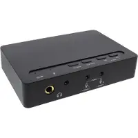 InLine USB 2.0 SoundBox 7.1, 48KHz / 16-bit, met Toslink Digital IN / OUT