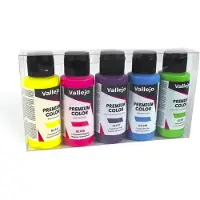 Vallejo Premium Airbrush Color: Fluorescent Colors (Vallejo)