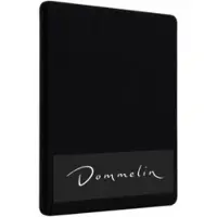 Dommelin Topper Hoeslaken Uni Percal 200TC 533 Zwart 160x220/9