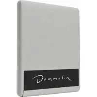 Dommelin Hoeslaken Zilver (Percal 200TC)-90 x 220 cm