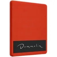 Dommelin Hoeslaken Uni Percal 200TC 577 Terracotta 140x200/30