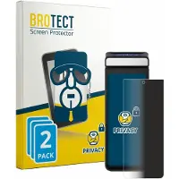 BROTECT - privacy screenprotector voor Ciontek CS50S - Folie Beschermfolie Blauwlichtfilter 2 Stuks