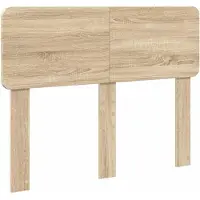 vidaXL Hoofdbord Sonoma Eik Bewerkt hout