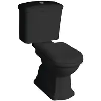 Boss & Wessing Bws retro kerasan staand toilet glans zwart pk