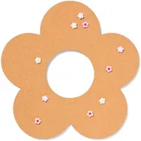 HEMA Prikbord 47x47x1.1cm bloem met punaises