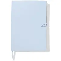 HEMA Notitieboek A5 PU Gelinieerd Blauw