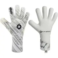 Elite Sport T1W Knit Keepershandschoenen Wit Zwart