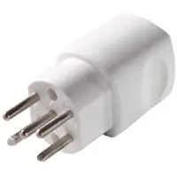 Kaiser Martin Swiss Type 15 Stekker 10 Amp 5-polig Arctic White - 546/kws [30 stuks]