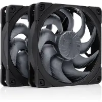 Noctua NF-A12x25 G2 PWM Sx2-PP chromax.black - 120mm