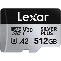 Lexar microSDXC Silver Plus UHS-1 512GB V30
