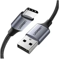 UGREEN USB-C naar USB-A-kabel van 1 m, zwart