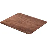 InLine WoodPad, echt houten muismat, 240x200mm, walnoot