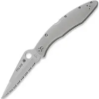 Spyderco Police Model Lockback Serr