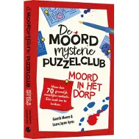 BBNC Uitgevers Puzzelboek - De moordmysterie puzzelclub - 1: Moord in het dorp