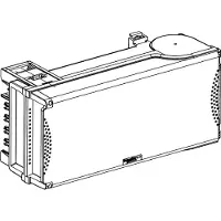 Schneider Electric Canalis aftakkast railkoker - KSB63SD4