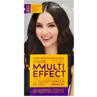 Joanna - Multi Effect Keratin Complex Color Instant Color Shampoo szamponetka koloryzująca 012 Czekoladowy Brąz 35g