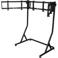 Thermaltake GSC-MSP-MDSLBB-01 flat panel bureau steun 139,7 cm (55") Vloer Zwart