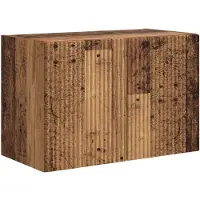 vidaXL TV Wandkast 59,5 x 31 x 40 cm Oud Hout Bewerkt hout