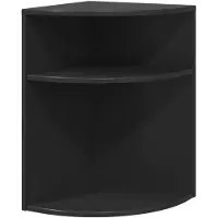 vidaXL Bijzettafel Zwart 39,7 x 39,7 x 60 cm Bewerkt hout