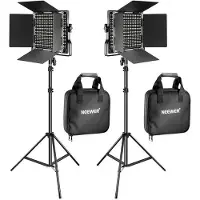 Neewer NL660 2x 40 w Bi-Color LED light incl. stands