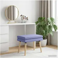 vidaXL Dubbel-laags bank Jeans Blauw 60 x 40 x 46 cm Stof