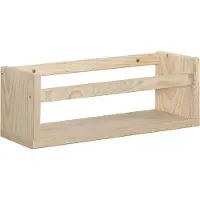 Astigarraga Wandplank - wandrek - massief grenen - 40 cm - PEFC-gecertificeerd