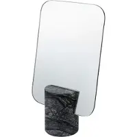Mette Ditmer Marble tafelspiegel Black-grey, 30 cm