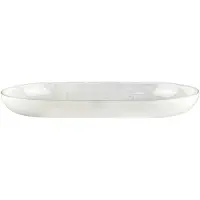 Mette Ditmer Opal dienblad Linen, 14x25,5 cm