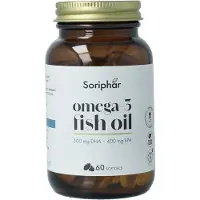 Soriphar Omega 3 fish oil 60 softgels