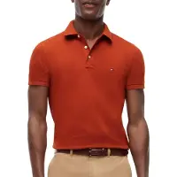 Tommy Hilfiger Polo heren Rood 1985 Slim Polo MW0MW17771/S0F