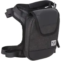 SW-Motech Legend Gear Leg Bag LA13 - Zwart. Eco-Tech polyester.