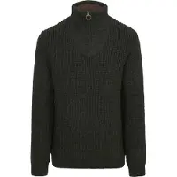 Barbour Trui 'New Tyne' donkergroen