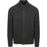 Barbour Gebreid vest antraciet
