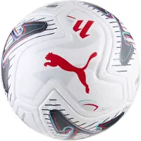 Puma Stellar Nitro Ultimate LALIGA Voetbal Maat 5 2026-2027 Wit Multicolor