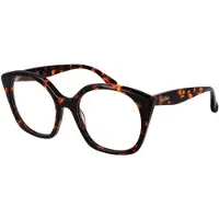 Max mara Zonnebril dames - - MM5082 - Multicolor - Donker Havana - Synthetisch - Kunststof - Rechthoekig