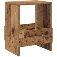 vidaXL Tijdschriftenrek 2 st Oudhout 35 x 30 x 45 cm