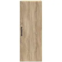 vidaXL Wandkast 33 x 34,5 x 90 cm Bewerkt hout Sonoma Eiken