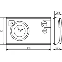 Theben Thermostaat voor horloges, model RAM 782, , artikelnummer 7820030, EAN-code 4003468782019