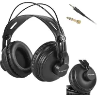 Krüger&Matz Monitor, Kabel, 15 - 25000 Hz, Koptelefoon, Zwart