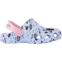 Coqui Klompen Kinderen Little Frog Game Over Blauw-Roze - Maat 31-32