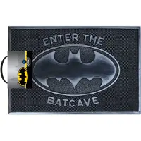 Batman - DC Comics Deurmat - Enter The Batcave - voor Geen - zwart-grijs - Maat Standard