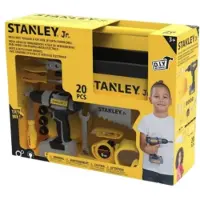 Stanley Jr. Jr. - Mega Kids Toolbox & Toy Tool Set with power drill (SRP024-SY)