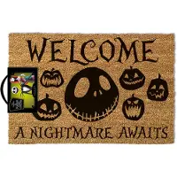 The Nightmare Before Christmas - Disney Deurmat - 2023-10-17 - voor Geen - meerkleurig - Maat Standard